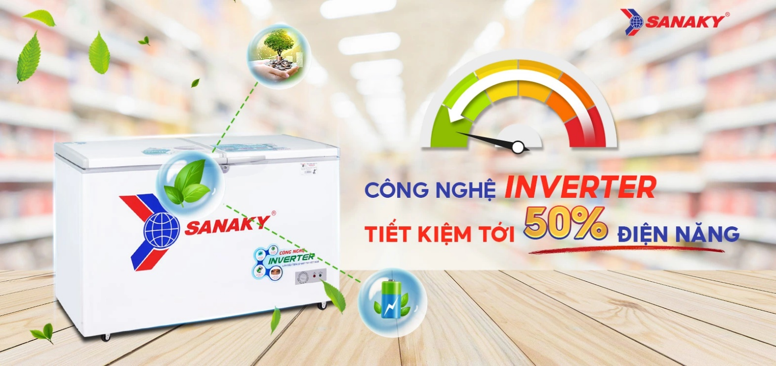 Sanaky VH-4099A3 Freezer